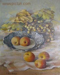 gabriela ranga - picturi, fructe, natura statica, pictura