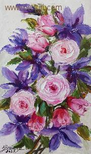 elena bissinger - picturi, flori, compozitie, pictura