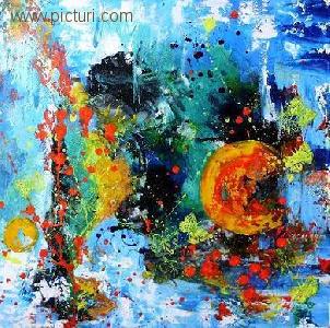 mariana oros - picturi, flori, abstract, pictura